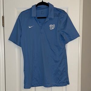 Nike Blue Men's Polo Shirt